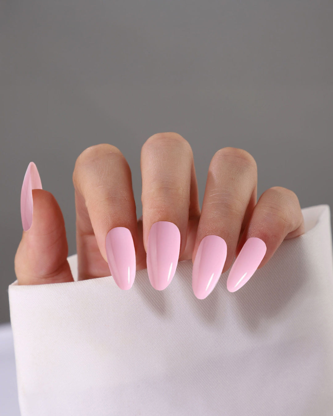 Infinaluxe Press-On Nails - Sorbet - Almond (Long)