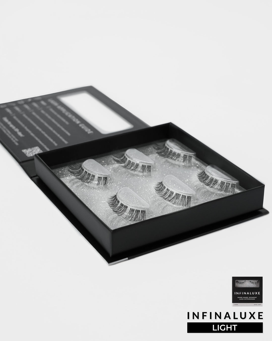 Infinaluxe Pre-mapped Lashes & Instant Glue Strips Bundle