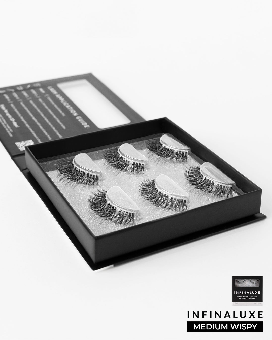 Infinaluxe Pre-mapped Lashes & Instant Glue Strips Bundle