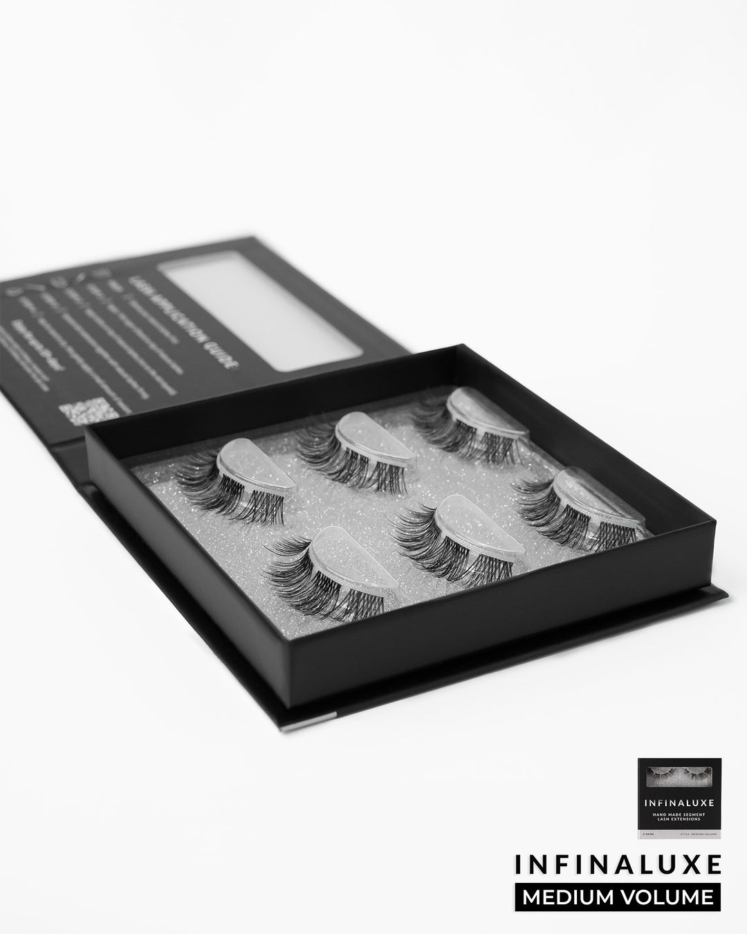 Infinaluxe Pre-mapped Lashes & Instant Glue Strips Bundle