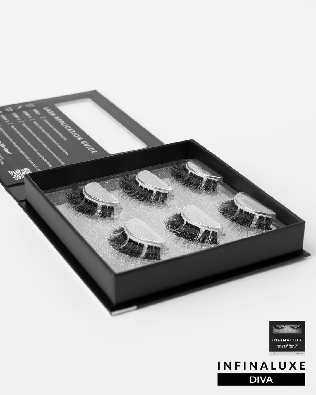Infinaluxe Pre-mapped Lashes & Instant Glue Strips Bundle