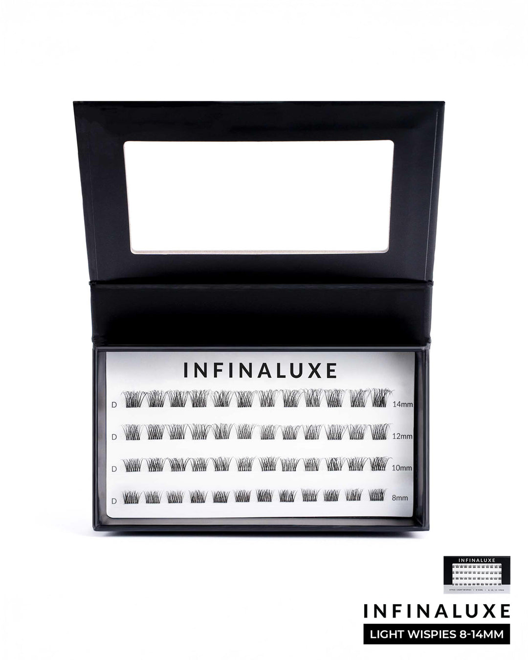 Infinaluxe Customisable Lashes & Instant Glue Strips Bundle