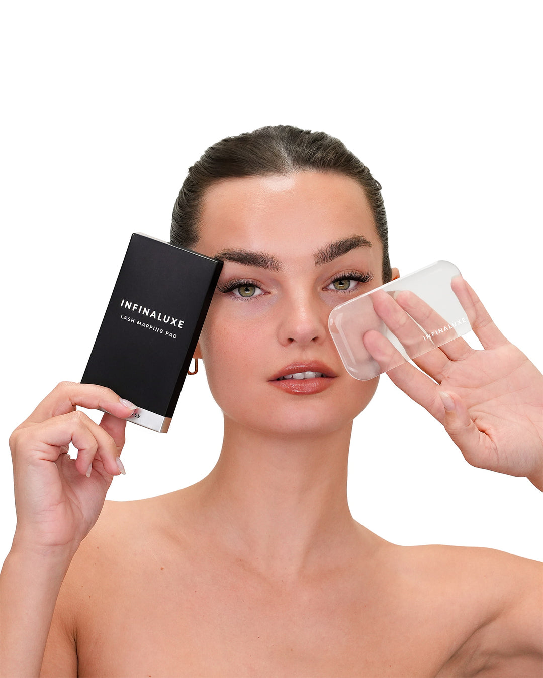 Infinaluxe Instant Glue Strips + Lash Mapping Pad Bundle