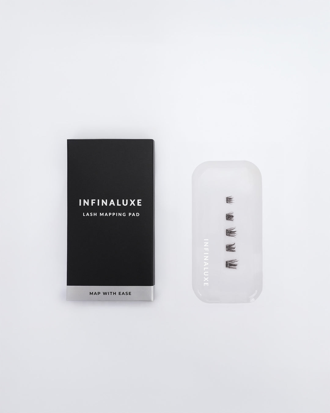 Infinaluxe Instant Glue Strips + Lash Mapping Pad Bundle