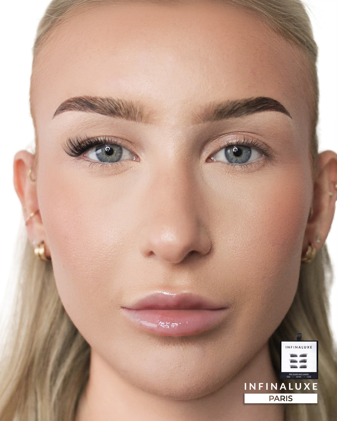 Infinaluxe Pre-Glued Half Lash Extensions