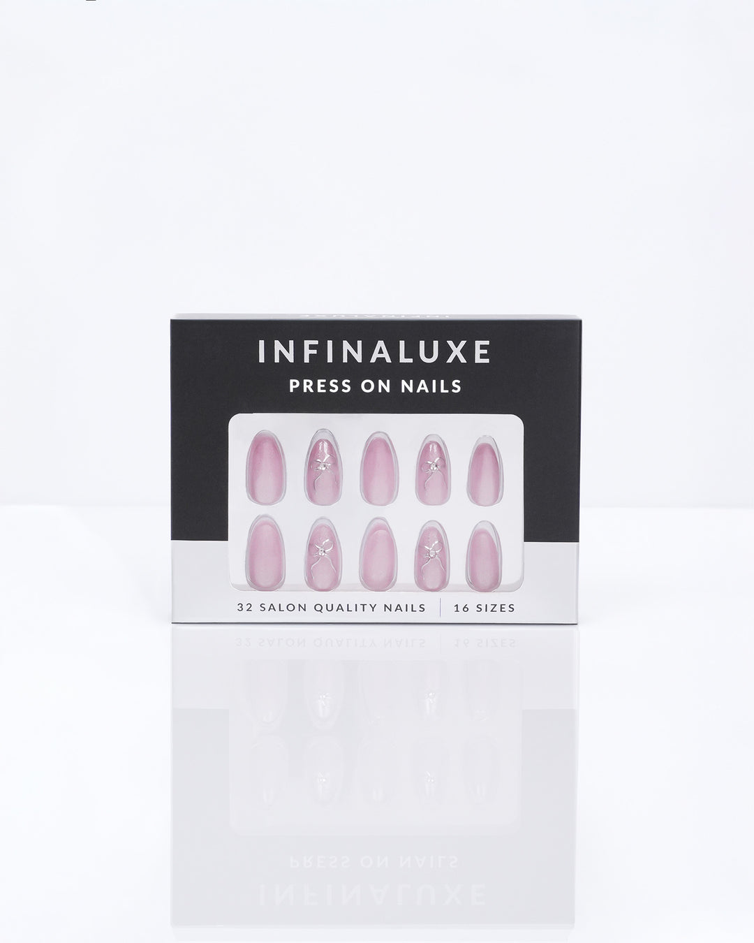 Infinaluxe Press-On Nails  - Fairy Dust - Almond