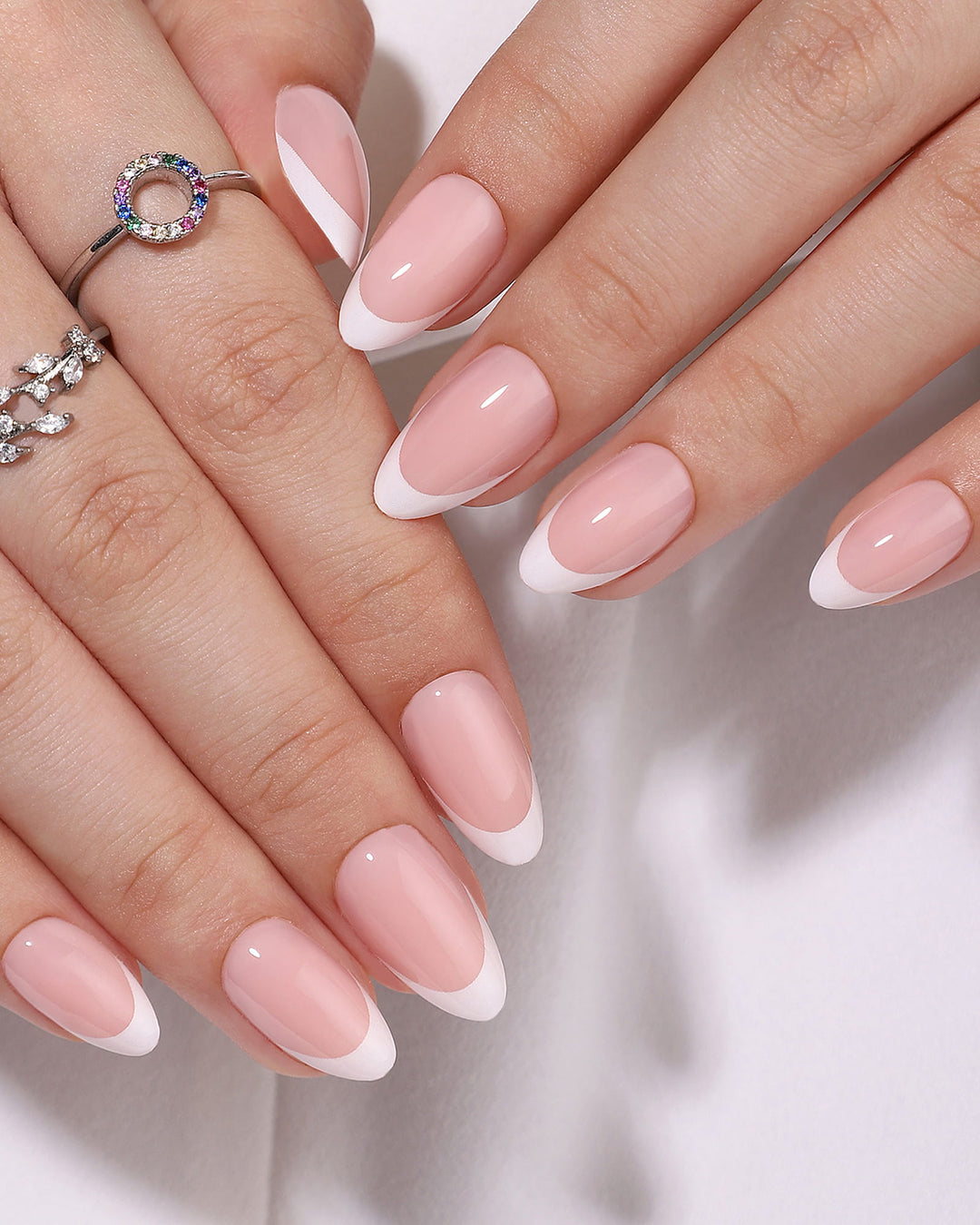 Infinaluxe Press-On Nails - French Muse - Almond