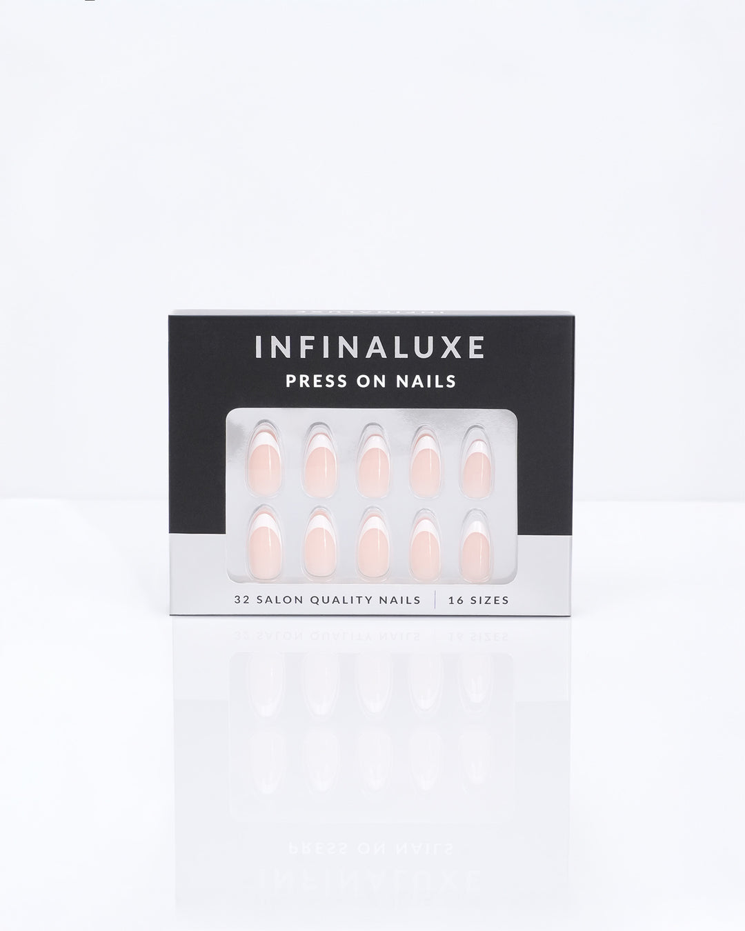 Infinaluxe Press-On Nails - French Muse - Almond