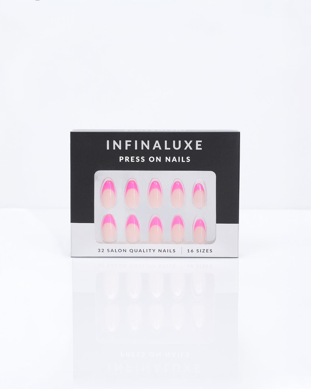 Infinaluxe Press-On Nails - Barbie - Almond