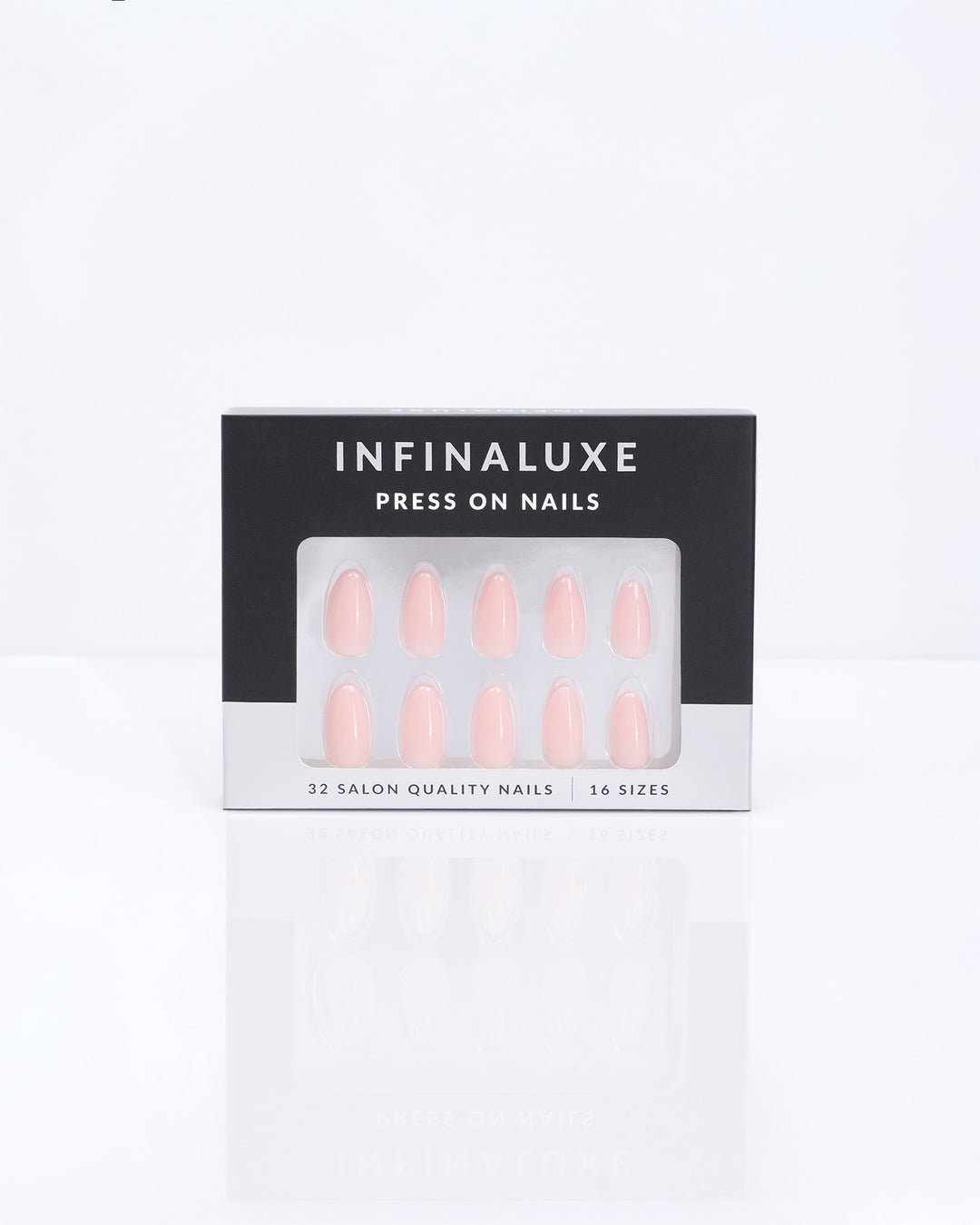 Infinaluxe Press-On Nails - Blush - Almond