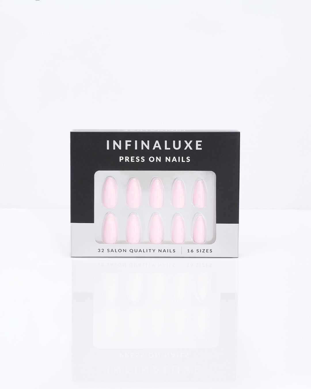Infinaluxe Press-On Nails - Sorbet - Almond (Long)