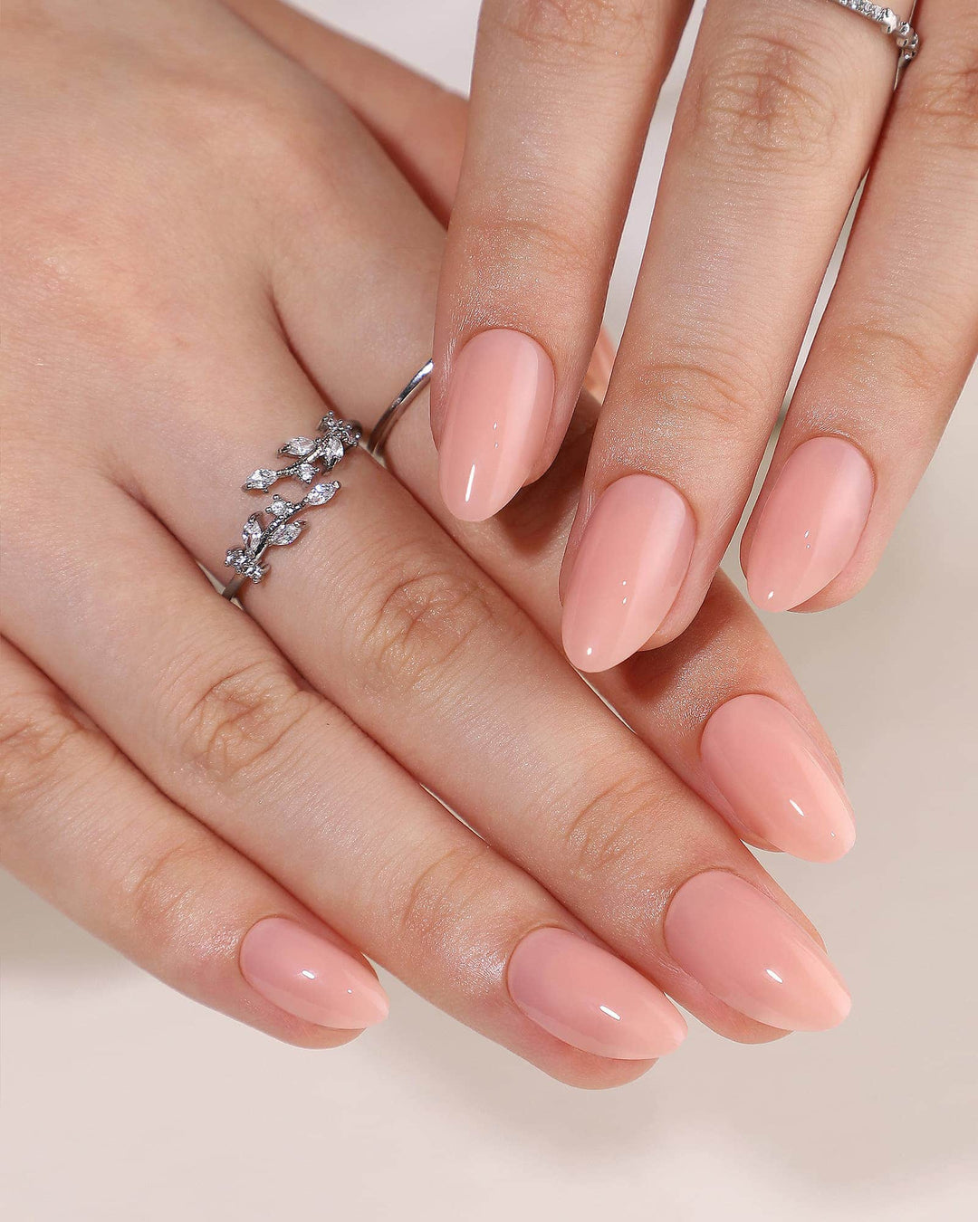 Infinaluxe Press-On Nails - Blossom - Almond