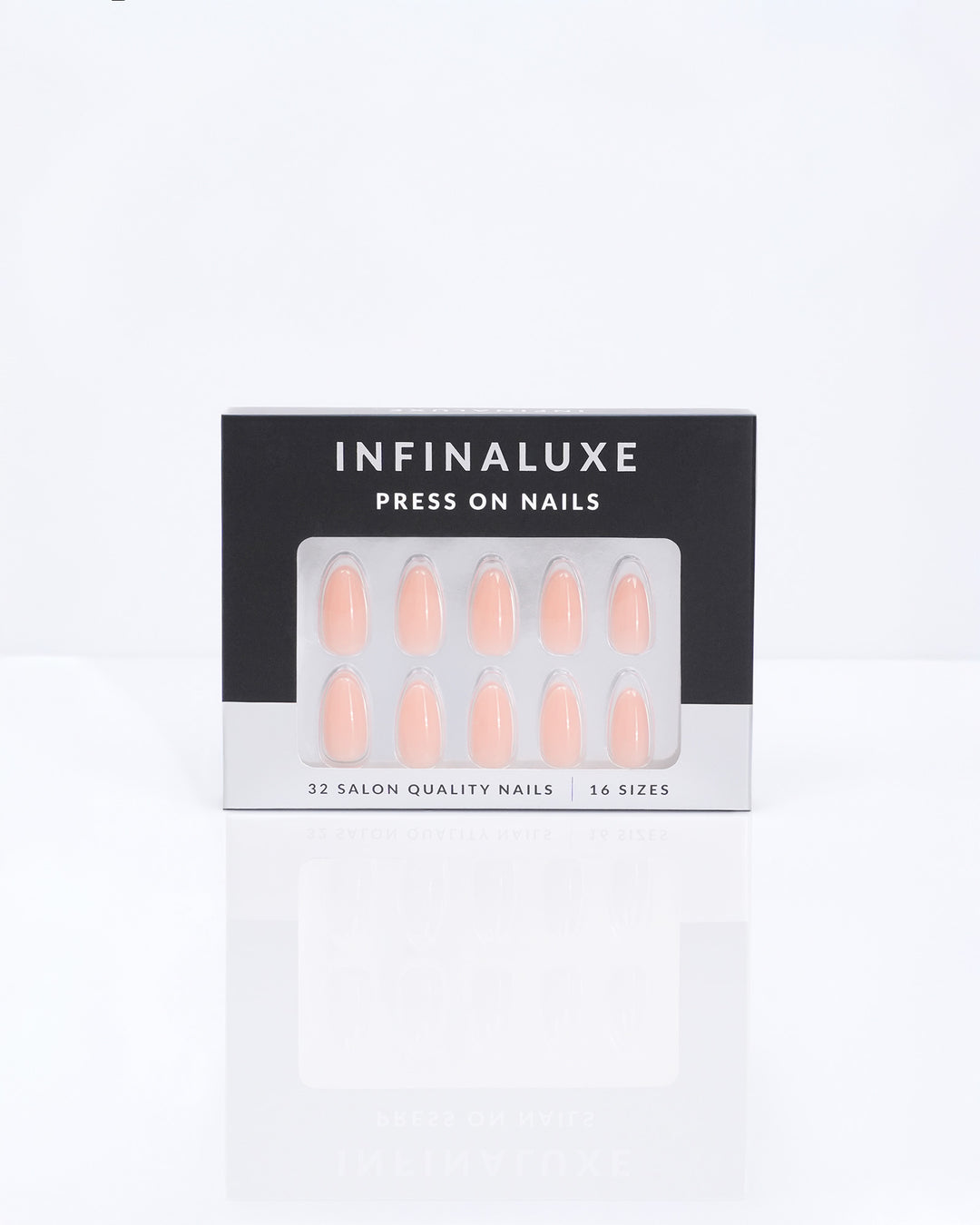 Infinaluxe Press-On Nails - Blossom - Almond