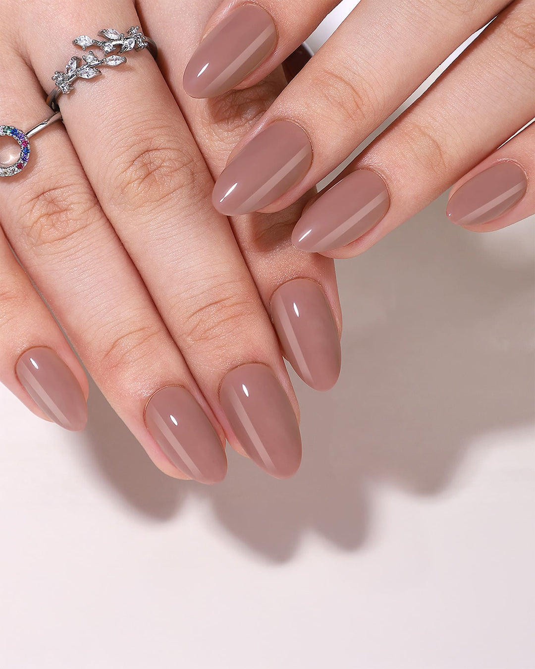Infinaluxe Press-On Nails - Sienna - Almond