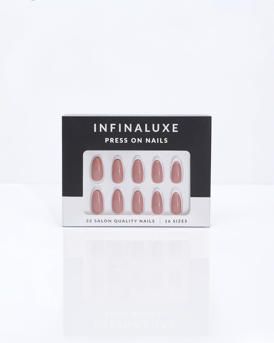 Infinaluxe Press-On Nails - Sienna - Almond