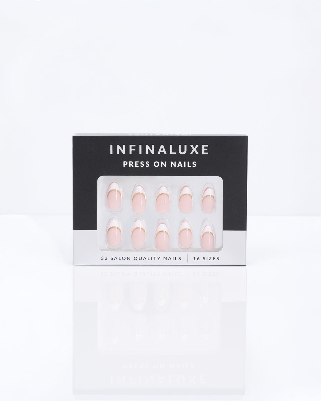 Infinaluxe Press-On Nails - Halo - Almond