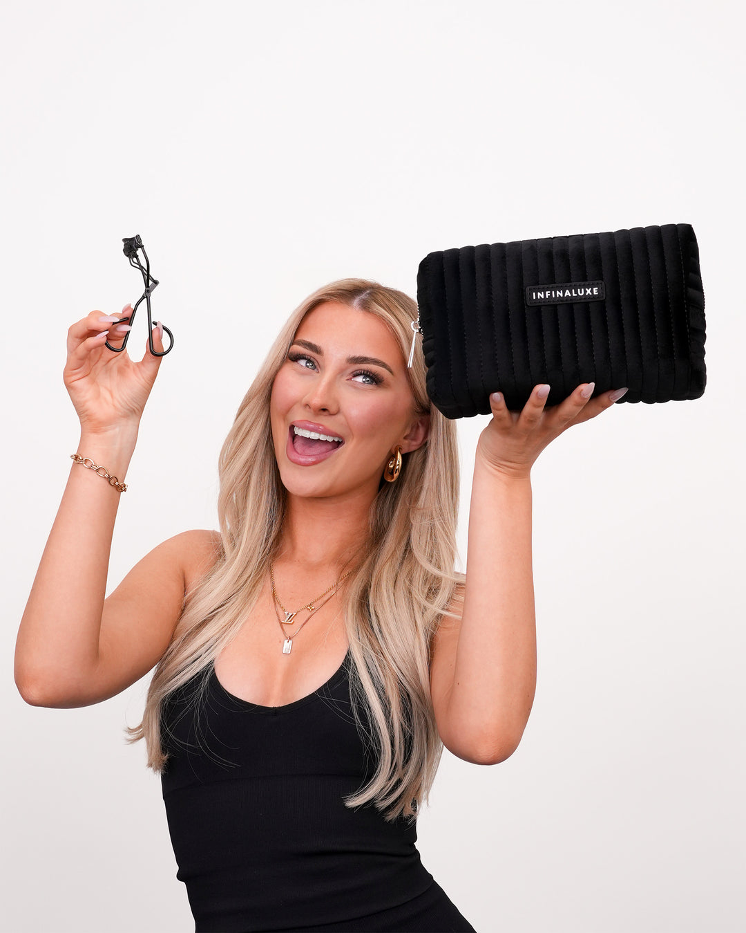 Infinaluxe Velvet Cosmetic Bag