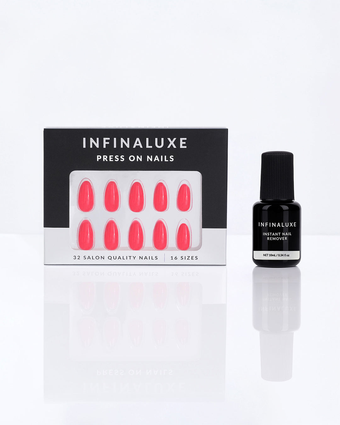 Infinaluxe Press-On Nails + Remover Bundle