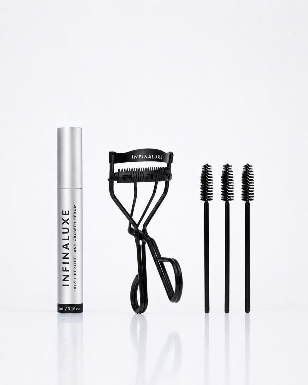 Infinaluxe Eyelash curler and Lash Serum with Brush