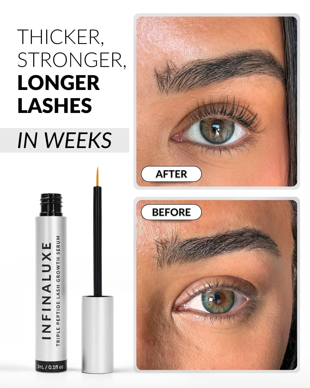 Infinaluxe Triple Peptide Lash Growth Serum