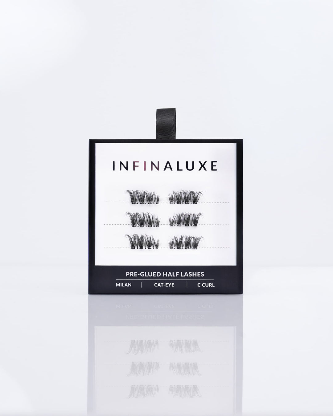 Infinaluxe Pre-Glued Half Lash Extensions