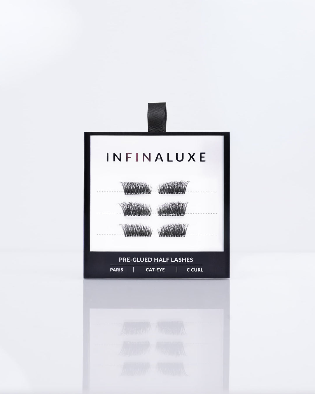 Infinaluxe Pre-Glued Half Lash Extensions
