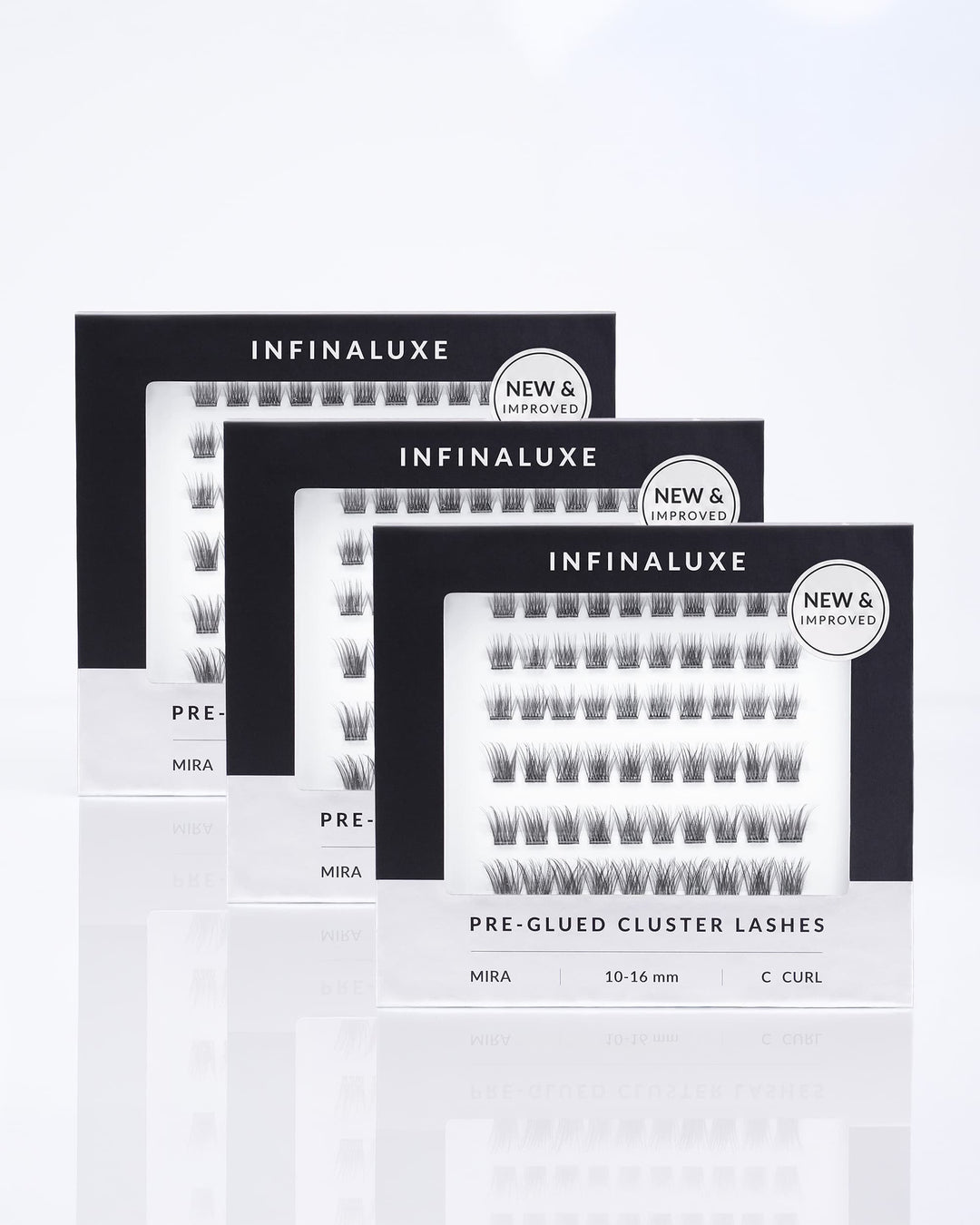 Infinaluxe Pre-Glued Lash Extensions x 3